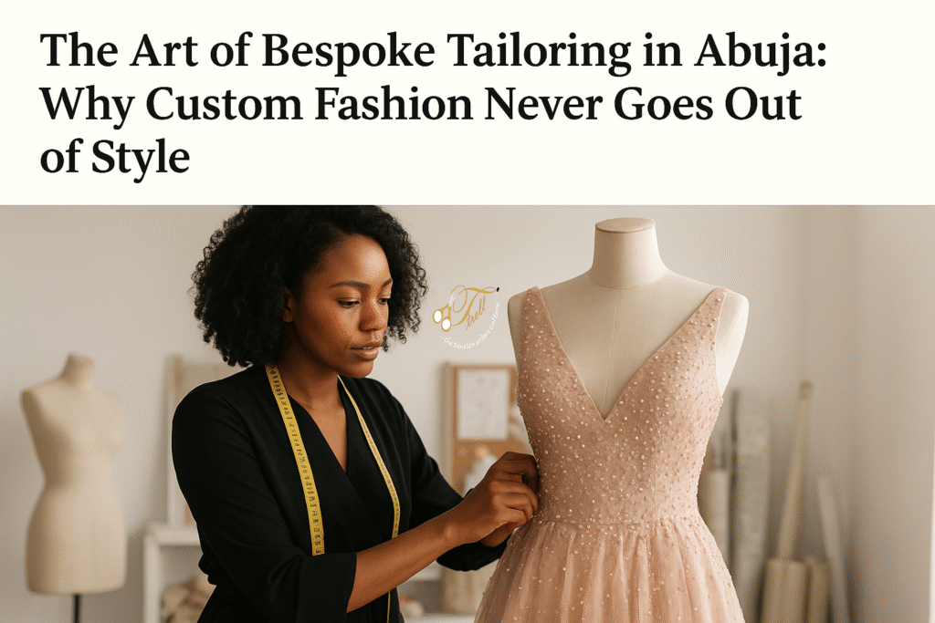 The Art of Bespoke Tailoring in Abuja | Custom Fashion by T’trell