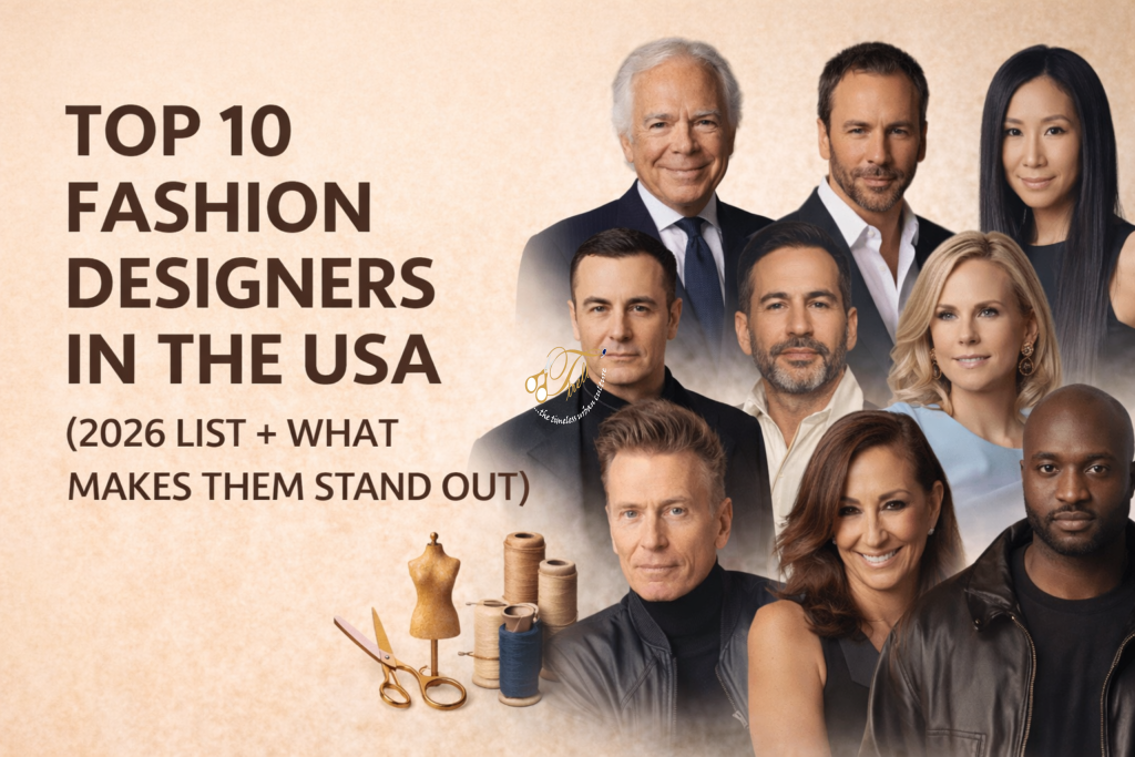 Top 10 Fashion Designers in the USA (2026 Updated List)